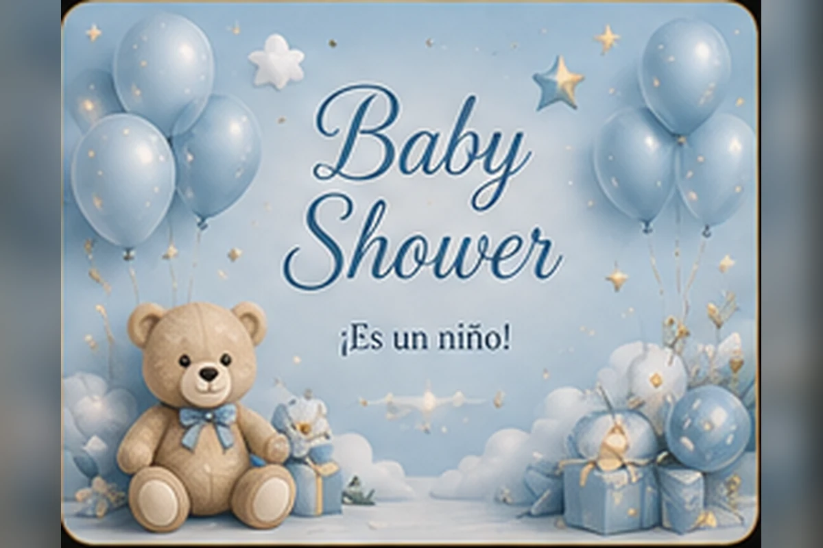 Baby Shower Blue